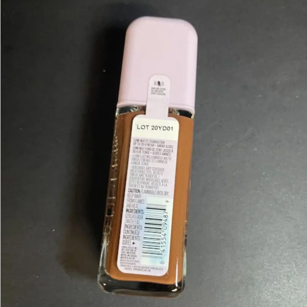 Maybelline New York Super Stay Lumi-Matte Liquid Foundation 375 1 oz